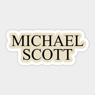 MICHAEL SCOTT The Office Sticker